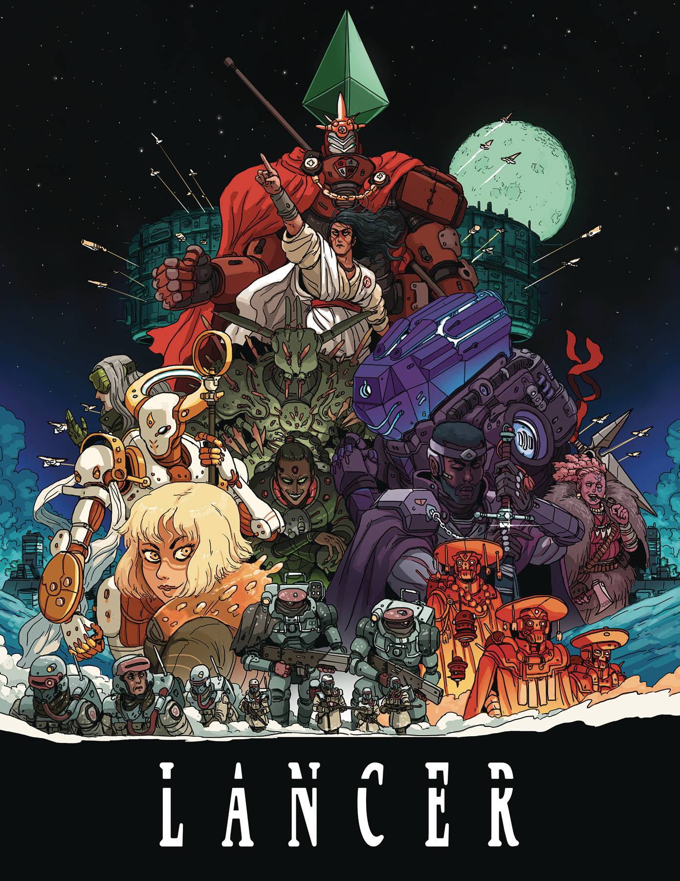 LANCER TTRPG CORE RULEBOOK HC - Comicbookeroo