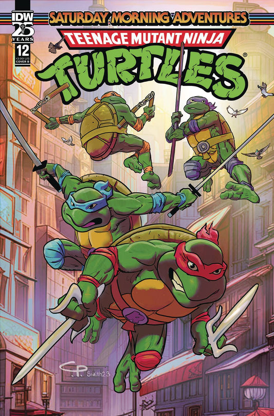 TMNT SATURDAY MORNING ADV 2023 #12 CVR B SMITH (Backorder, Allow 2-3 Weeks)