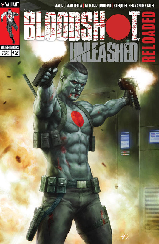 BLOODSHOT UNLEASHED RELOADED #2 (OF 4) CVR A ROCHA (MR) (Backorder, Allow 4-5 Weeks) - Comicbookeroo