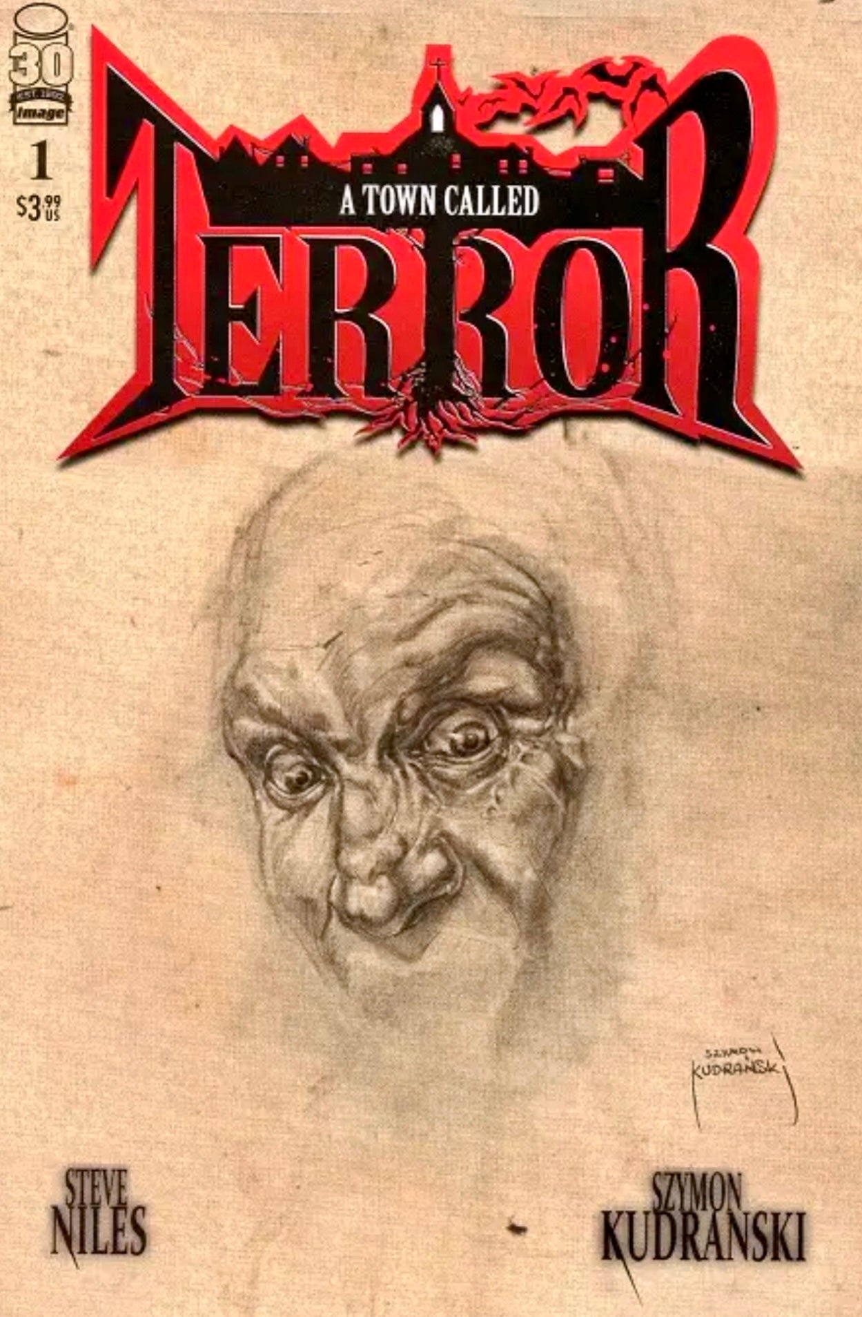 A TOWN CALLED TERROR #1 CVR C RETAILER THANK YOU VAR ONE PER STORE
