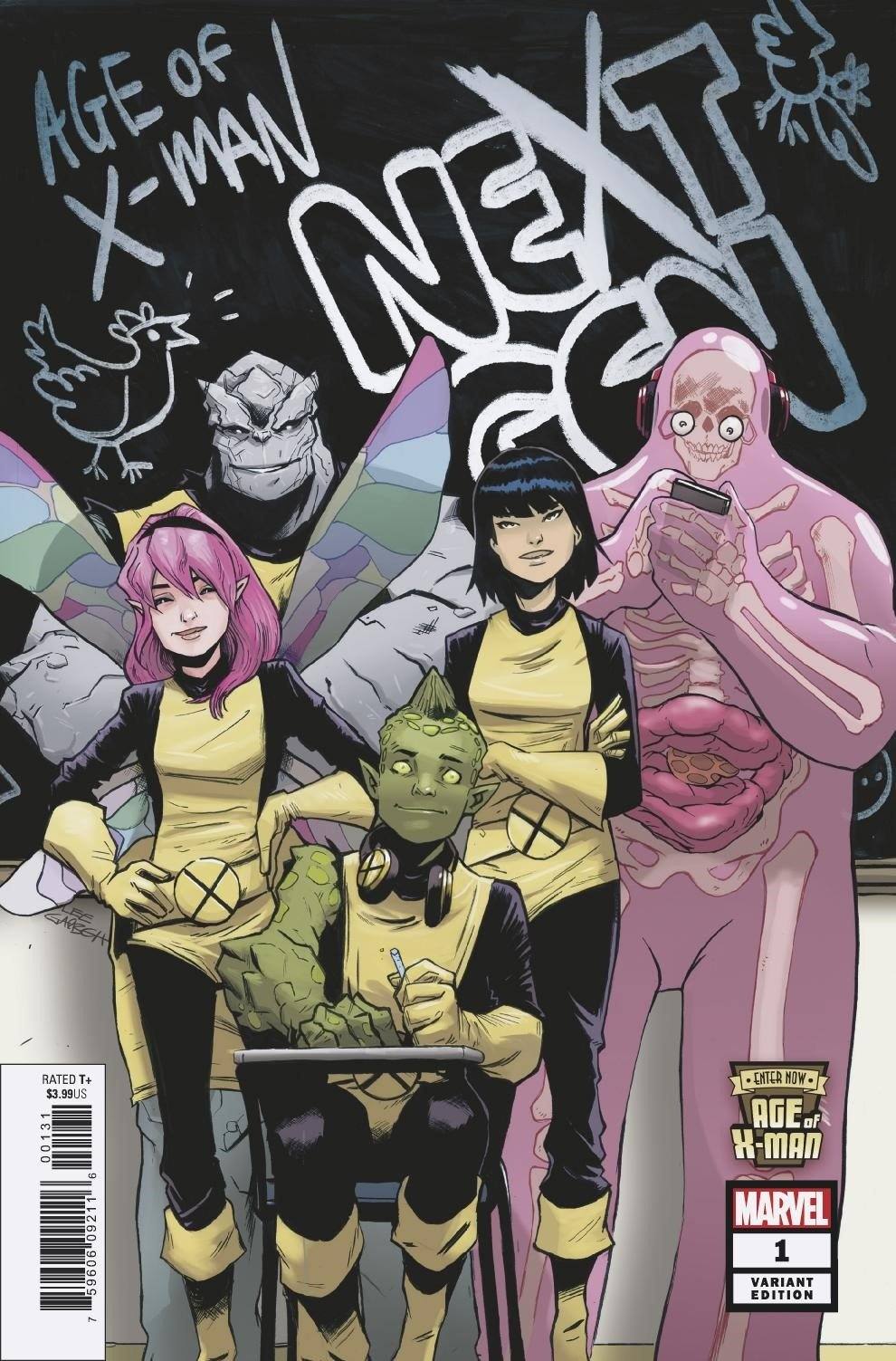 AGE OF X-MAN NEXTGEN #1 (OF 5) 1:50 GARBETT INCV - Comicbookeroo Australia