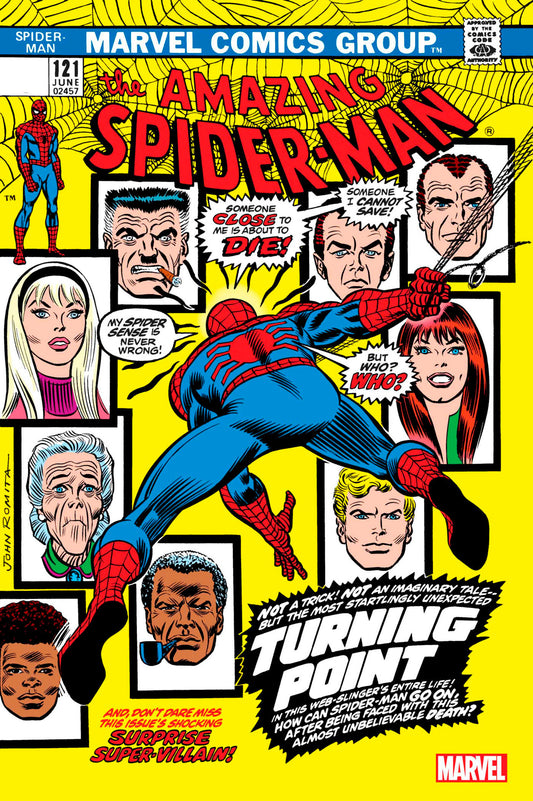 AMAZING SPIDER-MAN (1963) #121 FACSIMILE EDITION - Comicbookeroo Australia