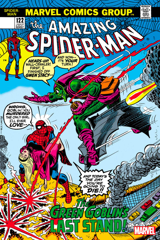 AMAZING SPIDER-MAN (1963) #122 FACSIMILE EDITION - Comicbookeroo Australia