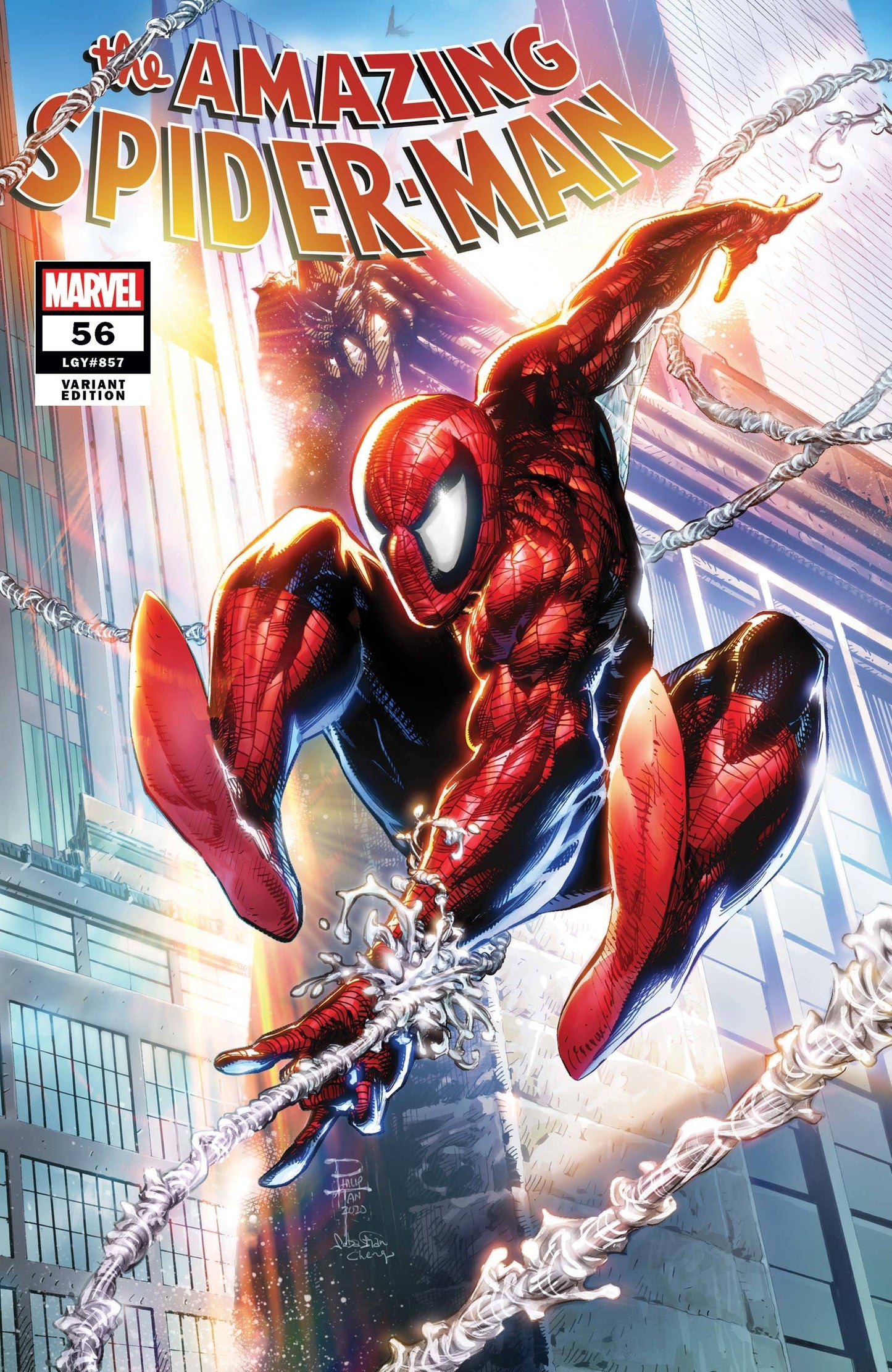 AMAZING SPIDER-MAN (2018) #56 TAN VAR - Comicbookeroo Australia