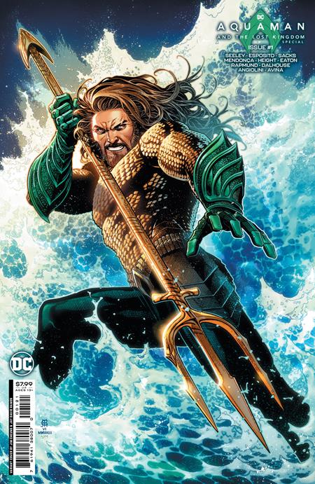 AQUAMAN AND THE LOST KINGDOM SPECIAL #1 (ONE SHOT) CVR B JIM CHEUNG CARD STOCK VAR (31 Oct Release) - Comicbookeroo Australia