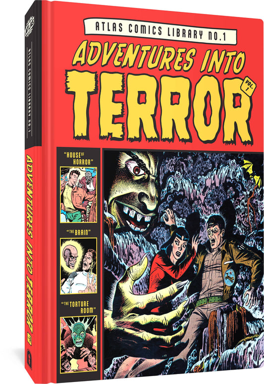 ATLAS COMICS LIBRARY HC VOL 01 ADVENTURES INTO TERROR (01 Nov Release) - Comicbookeroo Australia
