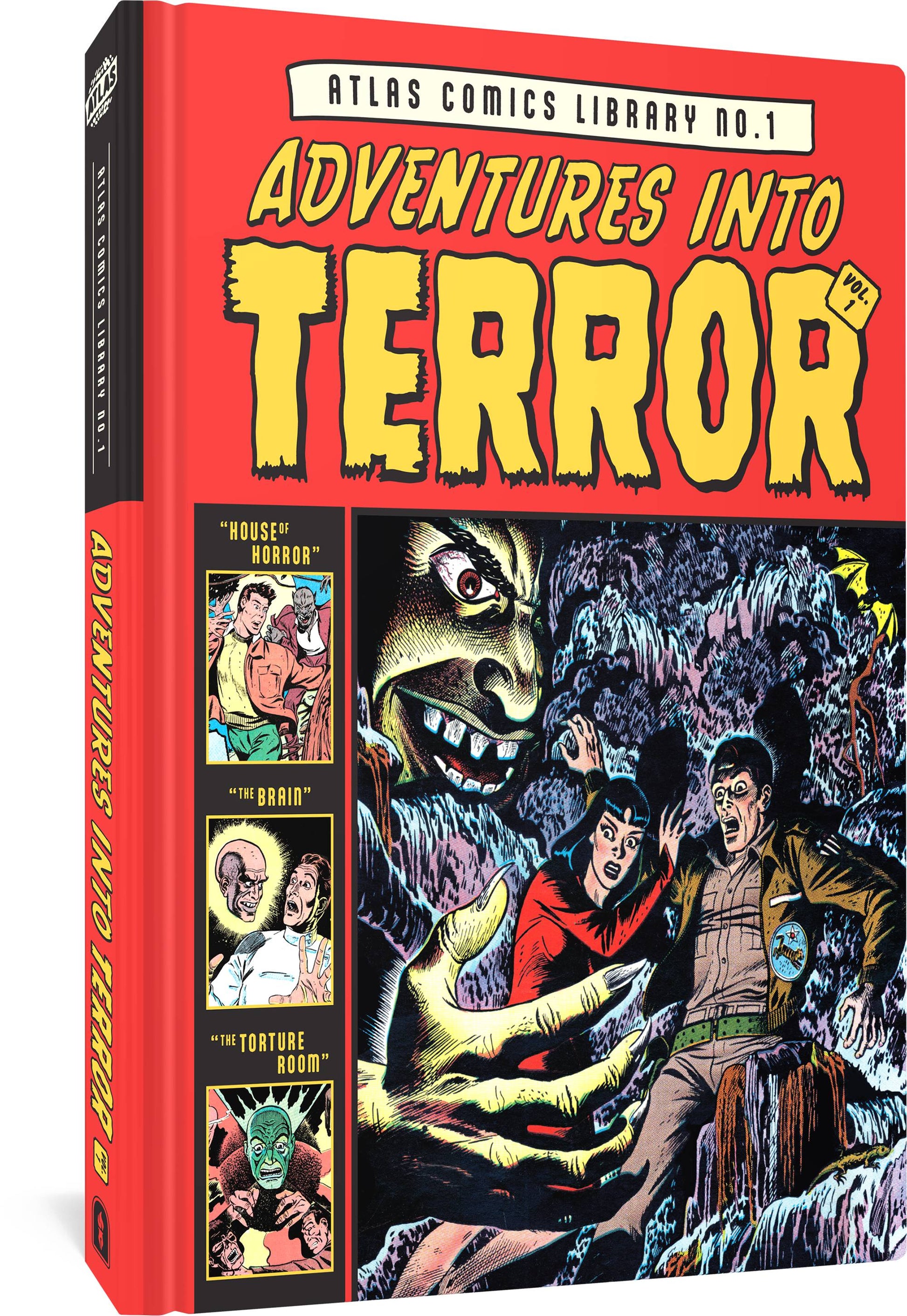 ATLAS COMICS LIBRARY HC VOL 01 ADVENTURES INTO TERROR (Georestricted) (Backorder, Allow 4-5 Weeks) - Comicbookeroo