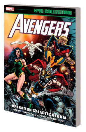AVENGERS EPIC COLL TP OPERATION GALACTIC STORM NEW PTG (11 May) - Comicbookeroo Australia
