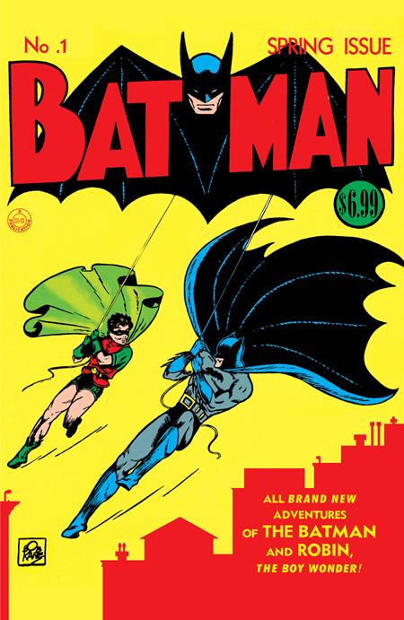 BATMAN #1 FACSIMILE EDITION CVR A BOB KANE & JERRY ROBINSON - Comicbookeroo Australia