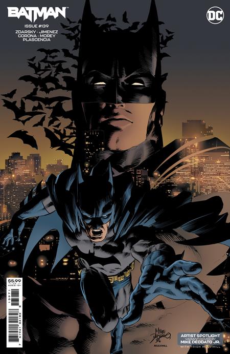 BATMAN #139 CVR D MIKE DEODATO JR ARTIST SPOTLIGHT CARD STOCK VAR - Comicbookeroo