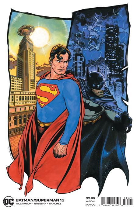 BATMAN SUPERMAN #15 CVR B TRAVIS CHAREST VAR - Comicbookeroo Australia