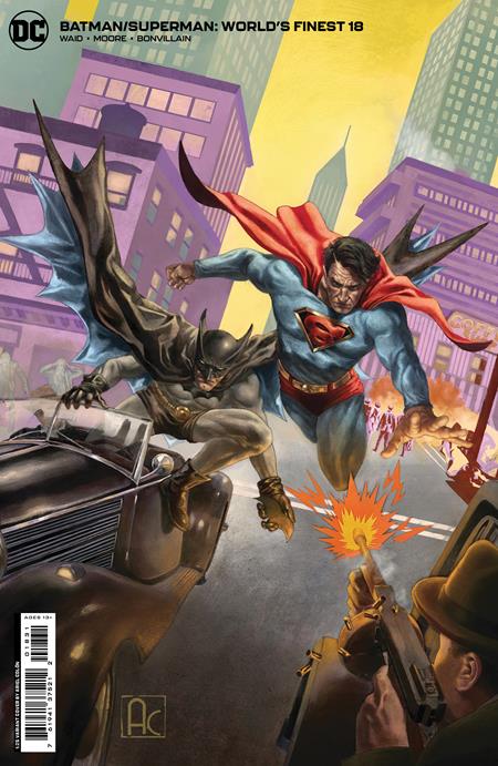 BATMAN SUPERMAN WORLDS FINEST #18 CVR D INC 1:25 ARIEL COLON CARD STOCK VAR (15 Aug) - Comicbookeroo Australia