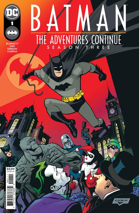 BATMAN THE ADVENTURES CONTINUE SEASON 3 #1 (OF 7) CVR A KEVIN NOWLAN (10 Jan) - Comicbookeroo Australia