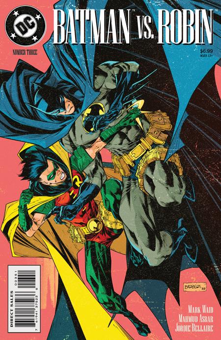 BATMAN VS ROBIN #3 (OF 5) CVR D CARLO BARBERI 90S COVER MONTH CARD STOCK VAR - Comicbookeroo Australia