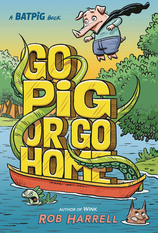 BATPIG HC GN VOL 03 GO PIG OR GO HOME (15 Mar Release) - Comicbookeroo Australia