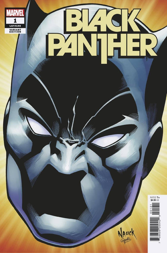 BLACK PANTHER (2021) #1 NAUCK HEADSHOT VAR - Comicbookeroo Australia