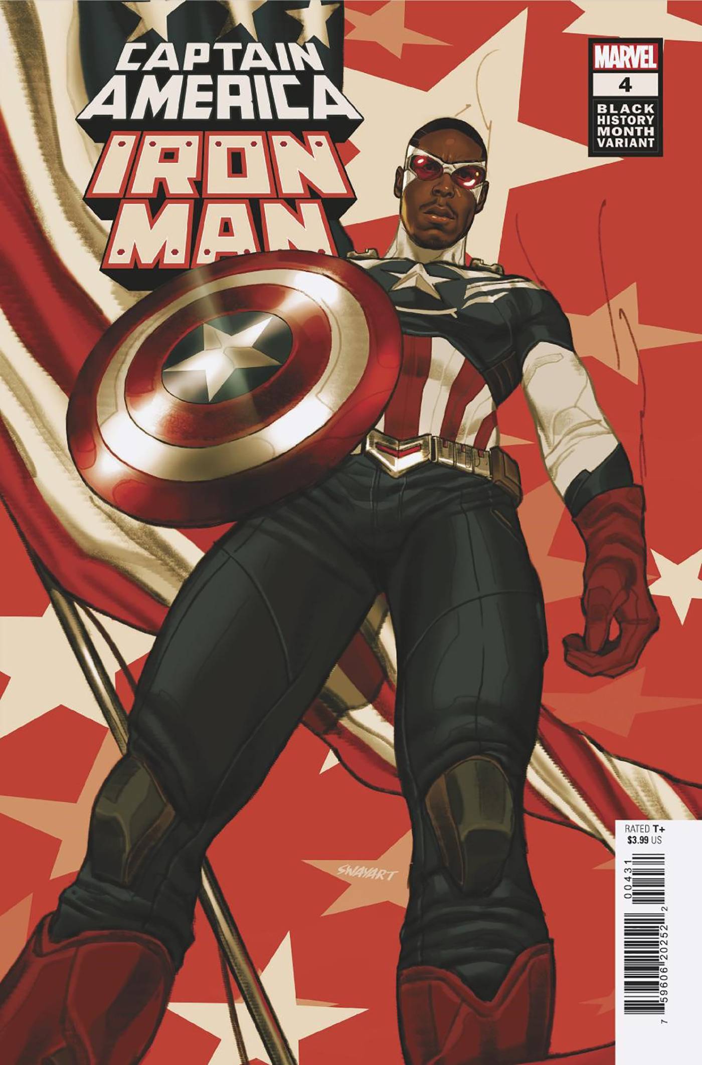 CAPTAIN AMERICA IRON MAN #4 (OF 5) BLACK HISTORY MONTH VAR - Comicbookeroo Australia