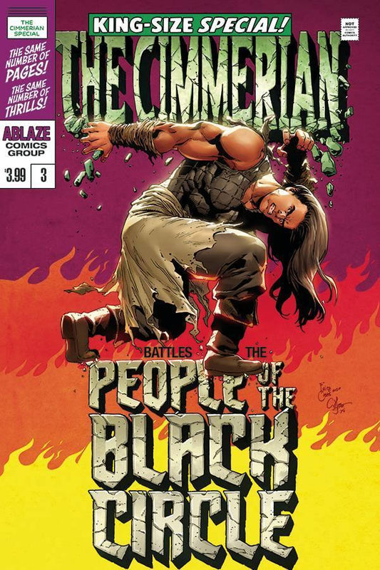 CIMMERIAN PEOPLE OF BLACK CIRCLE #3 CVR D CASAS HULK HOMAGE - Comicbookeroo Australia