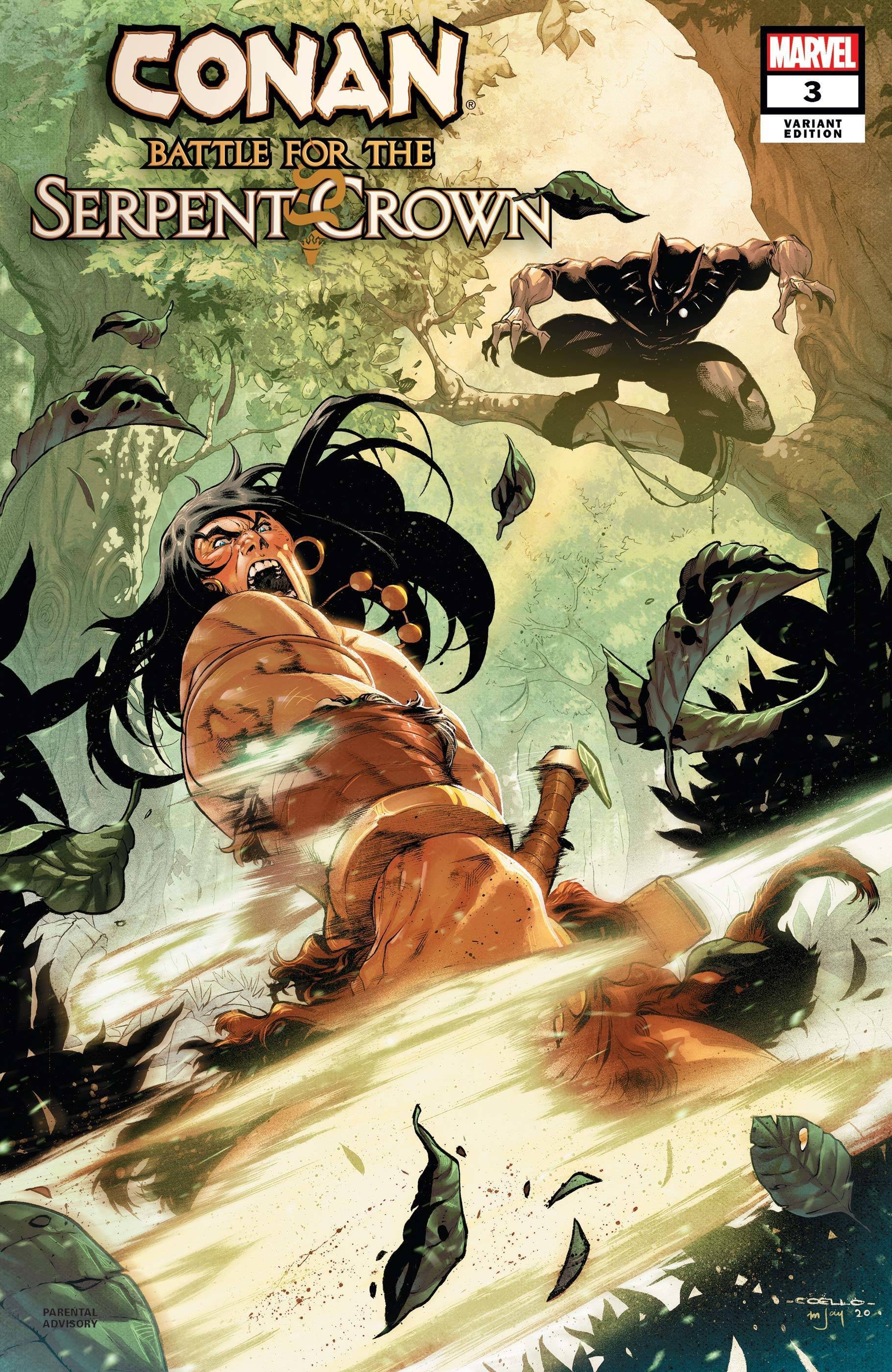 CONAN BATTLE FOR SERPENT CROWN #3 (OF 5) COELLO VAR - Comicbookeroo Australia