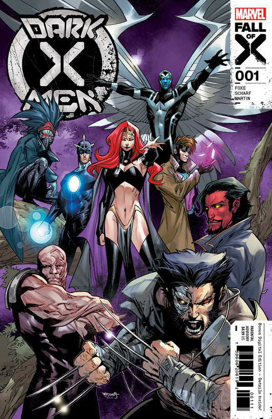 DARK X-MEN #1 (OF 5) 2ND PTG STEPHEN SEGOVIA VAR (27 Sep Release) - Comicbookeroo Australia