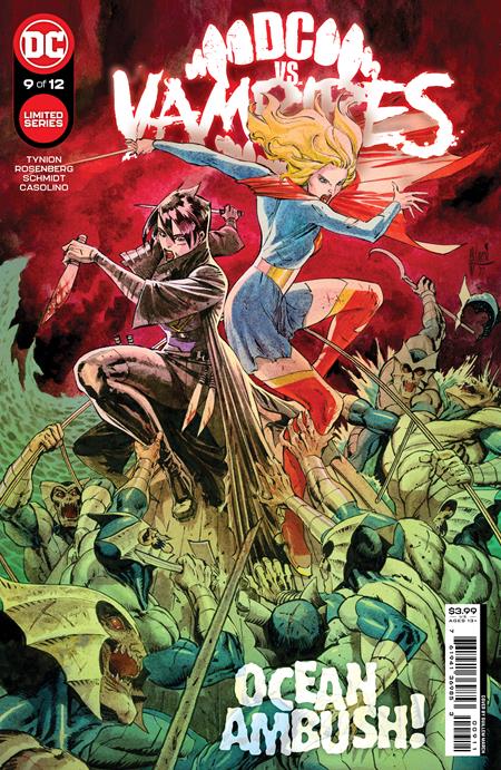 DC VS VAMPIRES #9 (OF 12) CVR A GUILLEM MARCH (27 Sep) - Comicbookeroo Australia