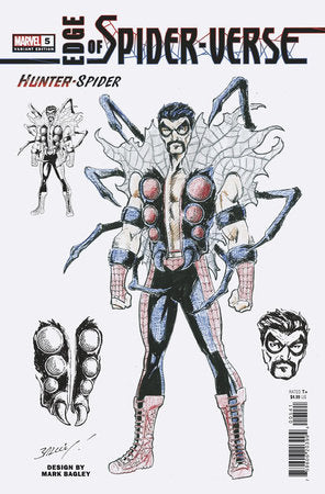 EDGE OF SPIDER-VERSE (2022) #5 (OF 5) BAGLEY DESIGN VAR 1:10 INCV - Comicbookeroo Australia