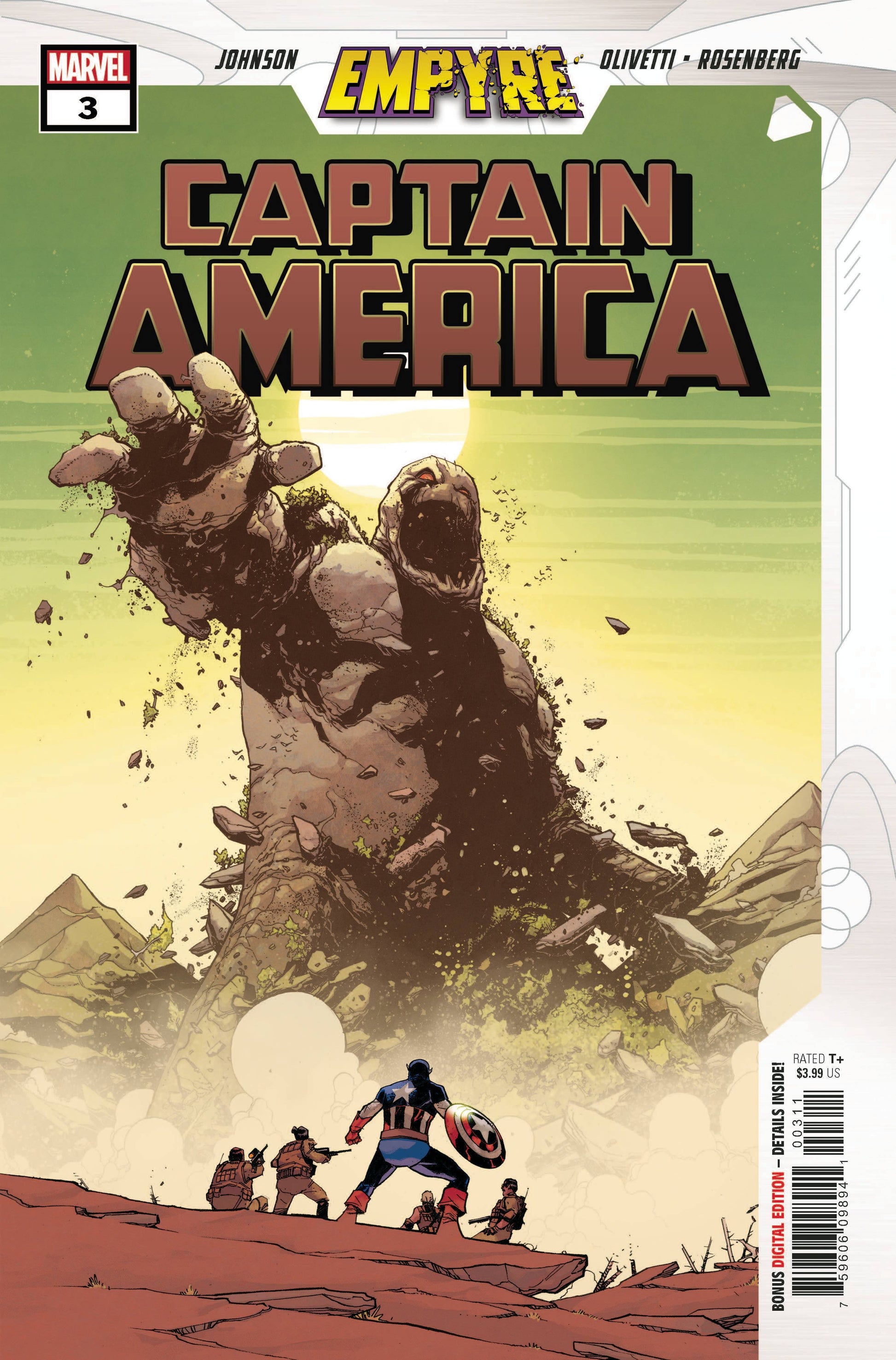 EMPYRE CAPTAIN AMERICA #3 (OF 3) - Comicbookeroo Australia