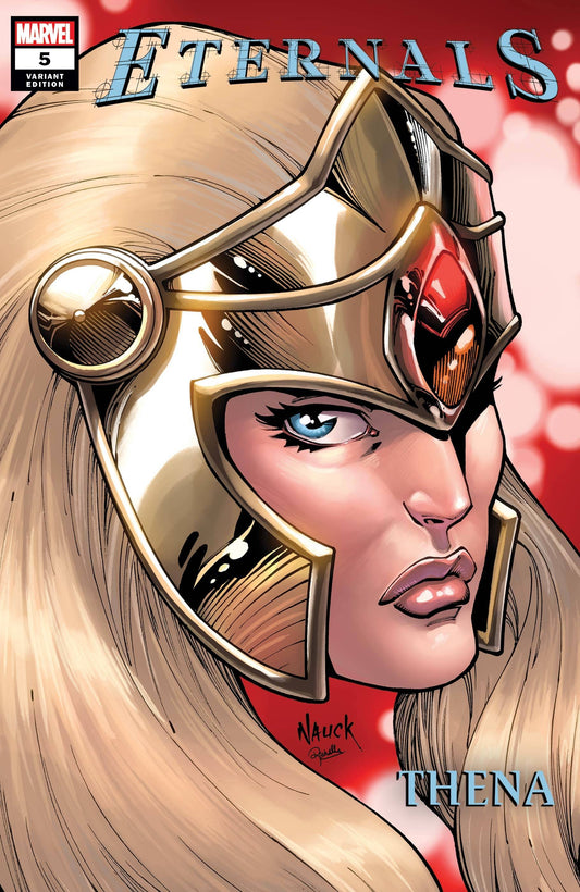 ETERNALS #5 NAUCK HEADSHOT VAR - Comicbookeroo Australia