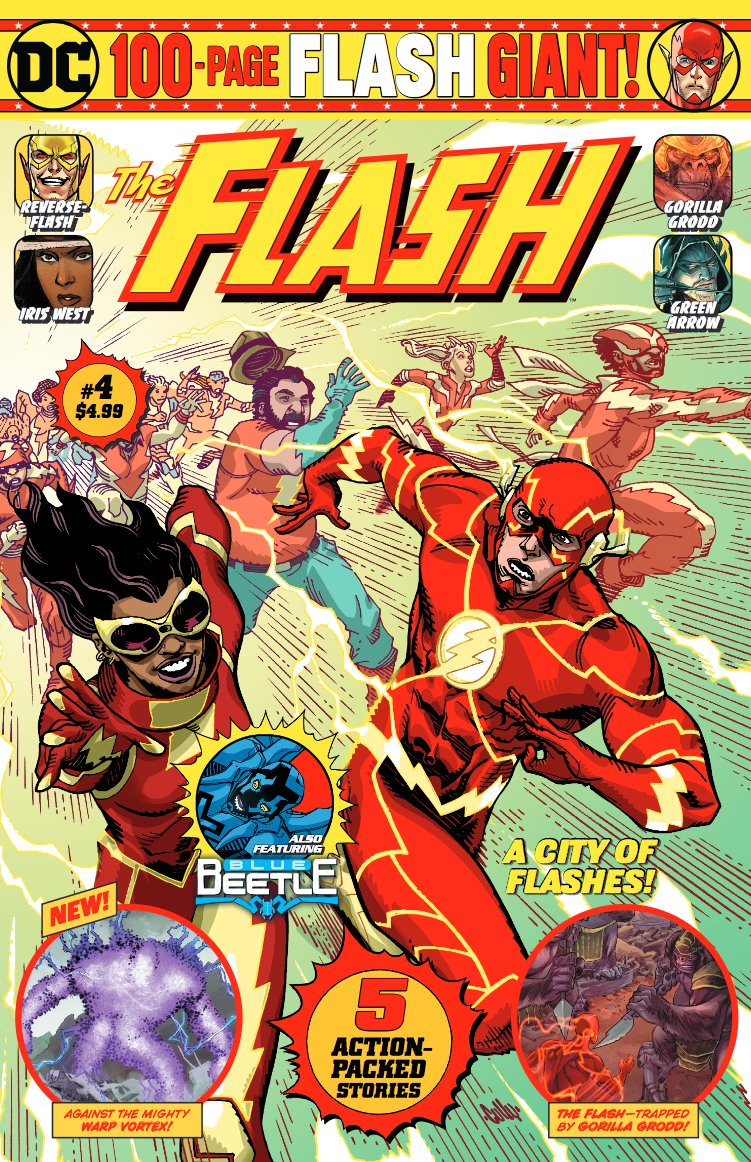 FLASH GIANT #4 - Comicbookeroo Australia