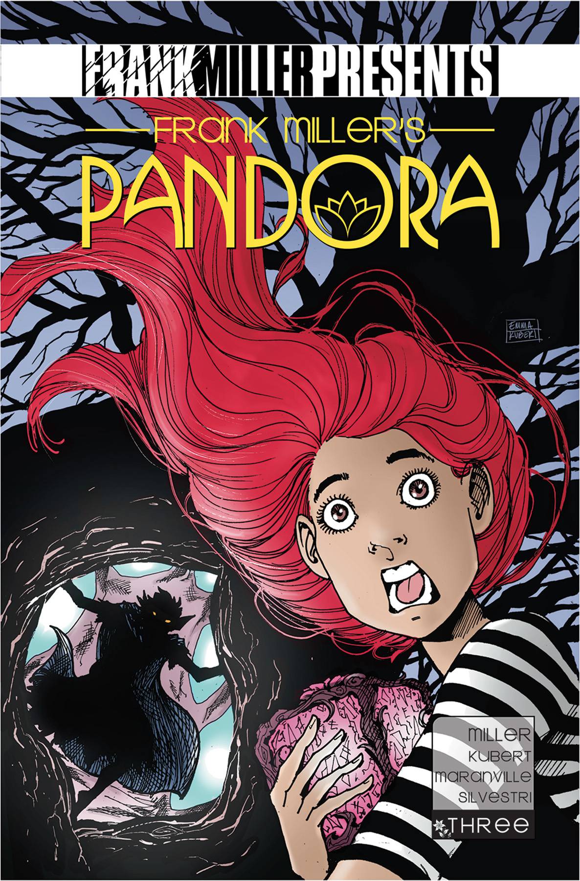 FRANK MILLERS PANDORA #3 (OF 3) CVR A EMMA KUBERT (15 Mar Release) - Comicbookeroo Australia