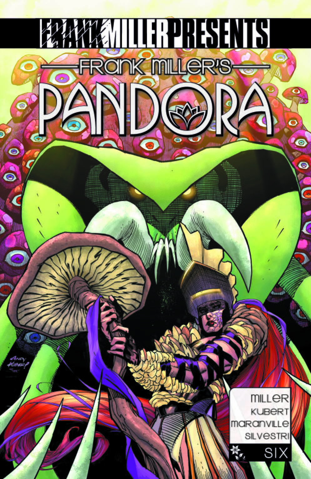 FRANK MILLERS PANDORA #6 CVR B ANDY KUBERT (21 Jun Release) - Comicbookeroo Australia