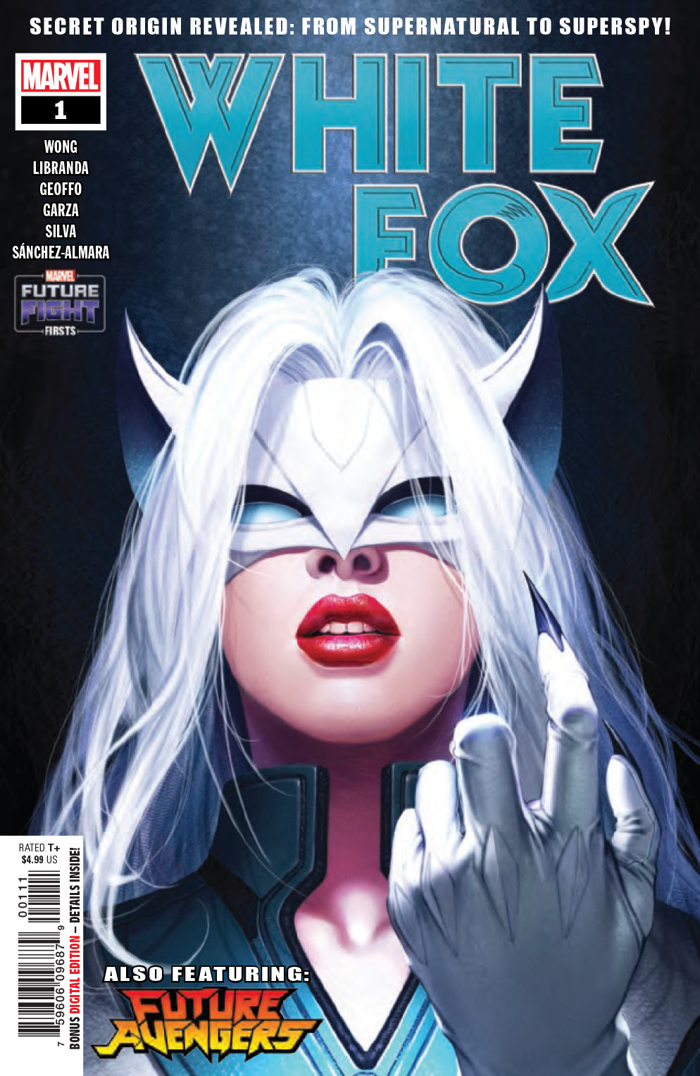 FUTURE FIGHT FIRSTS WHITE FOX #1 - Comicbookeroo Australia