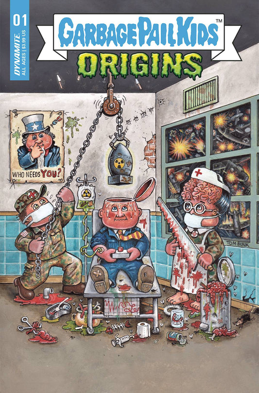 GARBAGE PAIL KIDS ORIGINS #1 CVR B BUNK - Comicbookeroo Australia