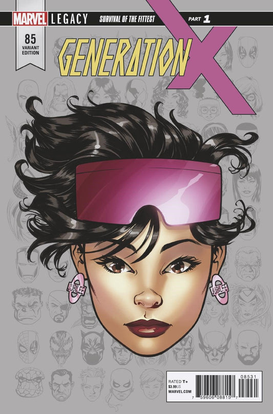 GENERATION X #85 1:10 MCKONE LEGACY HEADSHOT INCV - Comicbookeroo Australia