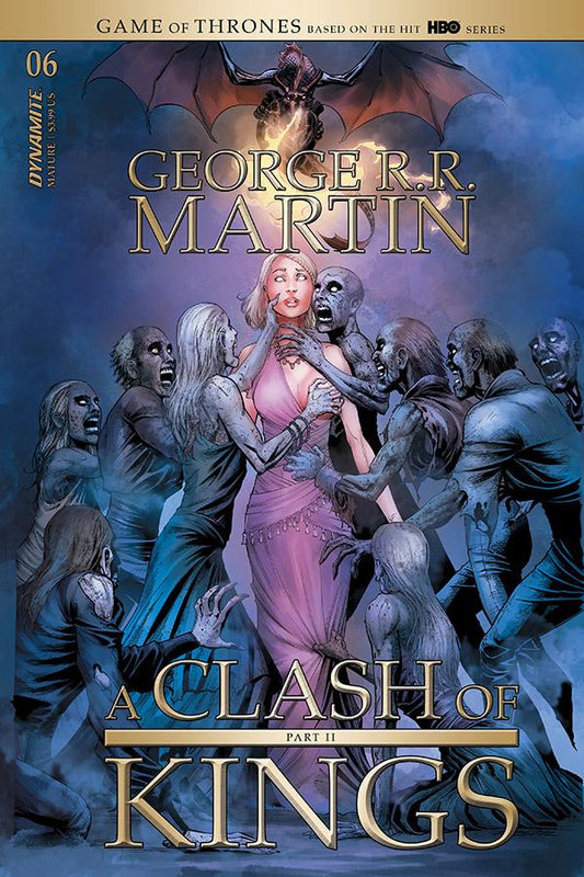 GEORGE RR MARTIN A CLASH OF KINGS #6 CVR A MILLER (MR) - Comicbookeroo Australia