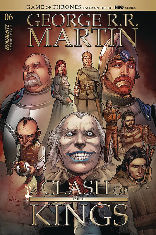 GEORGE RR MARTIN A CLASH OF KINGS #6 CVR B RUBI (MR) - Comicbookeroo Australia