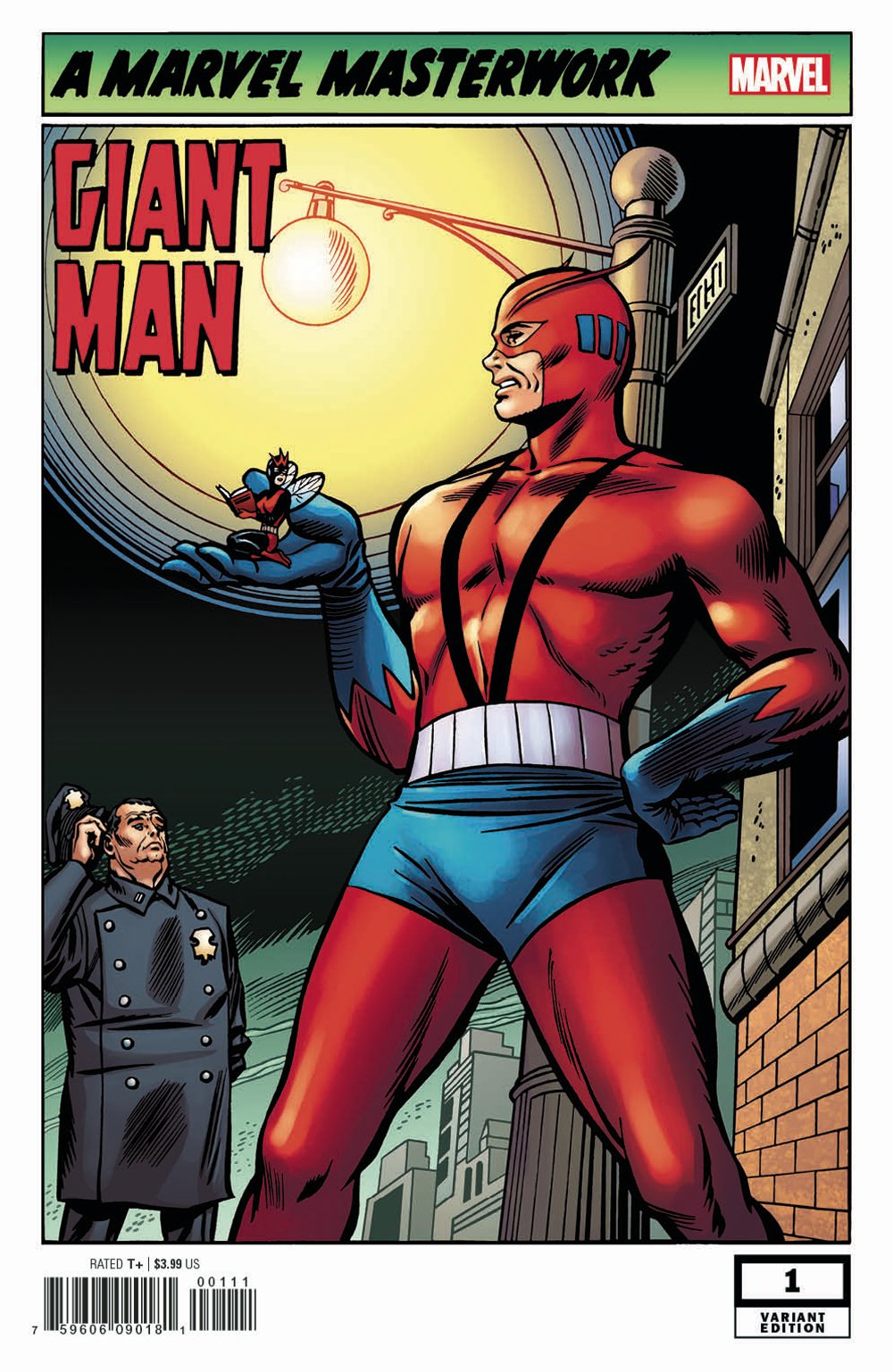 GIANT MAN #1 (OF 3) 1:50 POWELL REMASTERED INCV - Comicbookeroo Australia