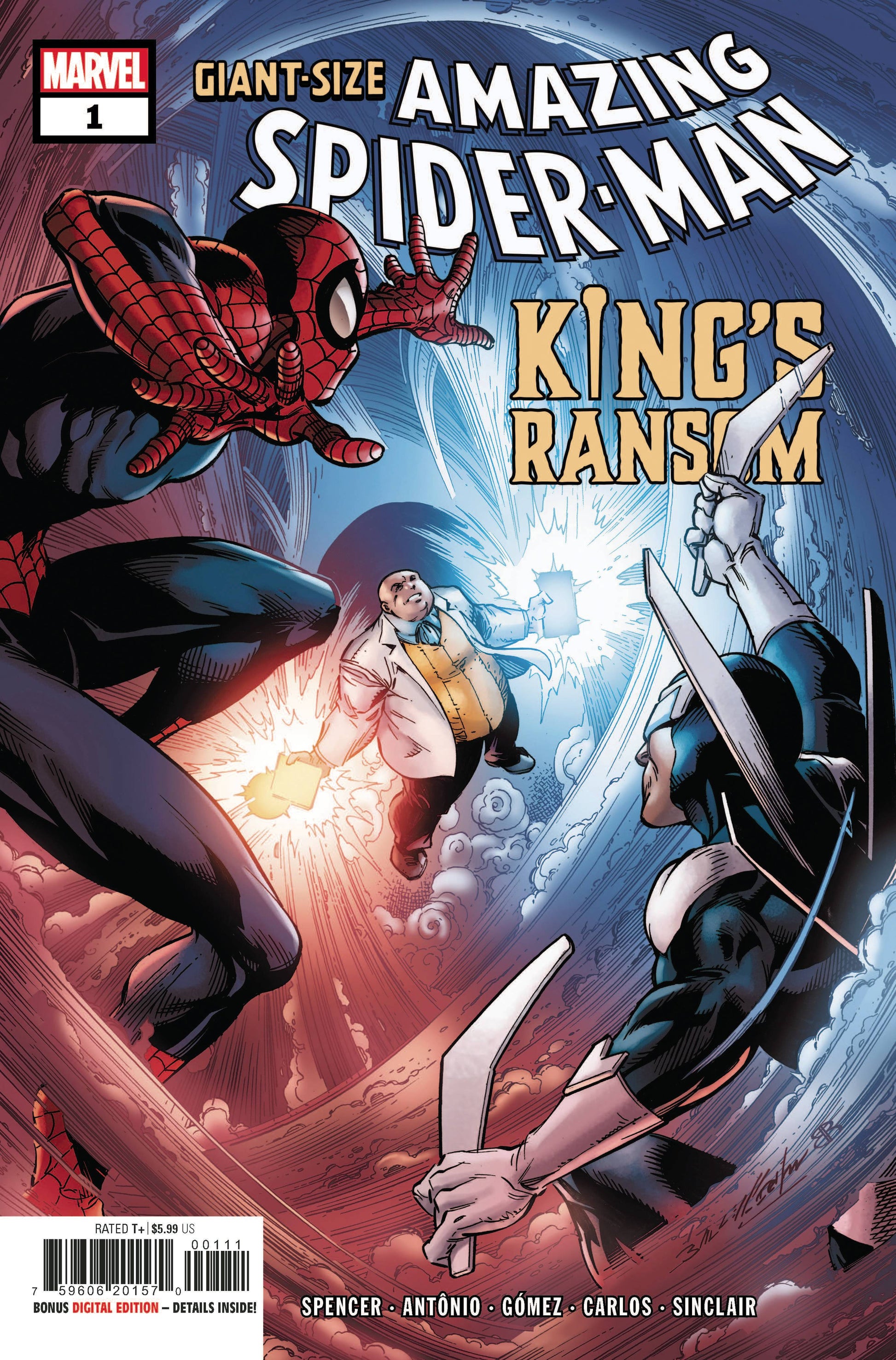 GIANT-SIZE AMAZING SPIDER-MAN KINGS RANSOM #1 - Comicbookeroo Australia