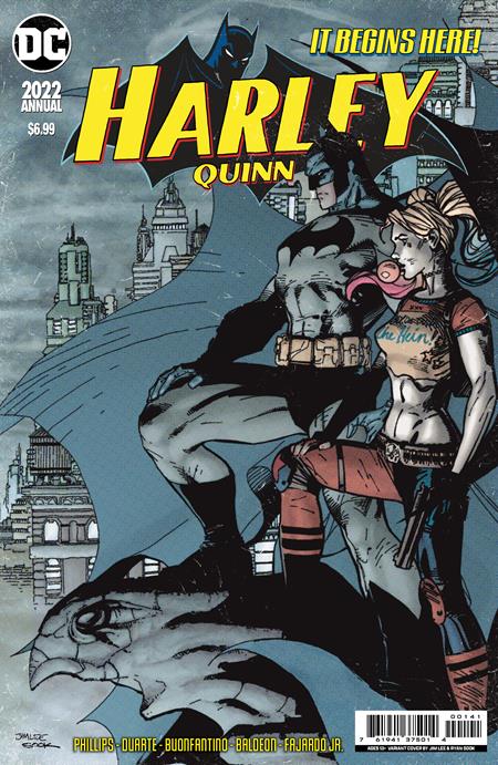 HARLEY QUINN 2022 ANNUAL #1 (ONE SHOT) CVR C JIM LEE & RYAN SOOK HOMAGE CARD STOCK VAR (30 Aug) - Comicbookeroo Australia