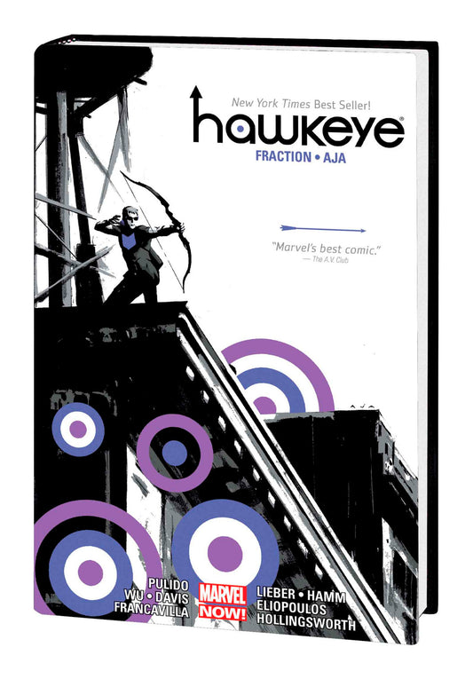 HAWKEYE BY FRACTION AND AJA OMNIBUS HC NEW PTG (Backorder, Allow 4-5 Weeks) - Comicbookeroo