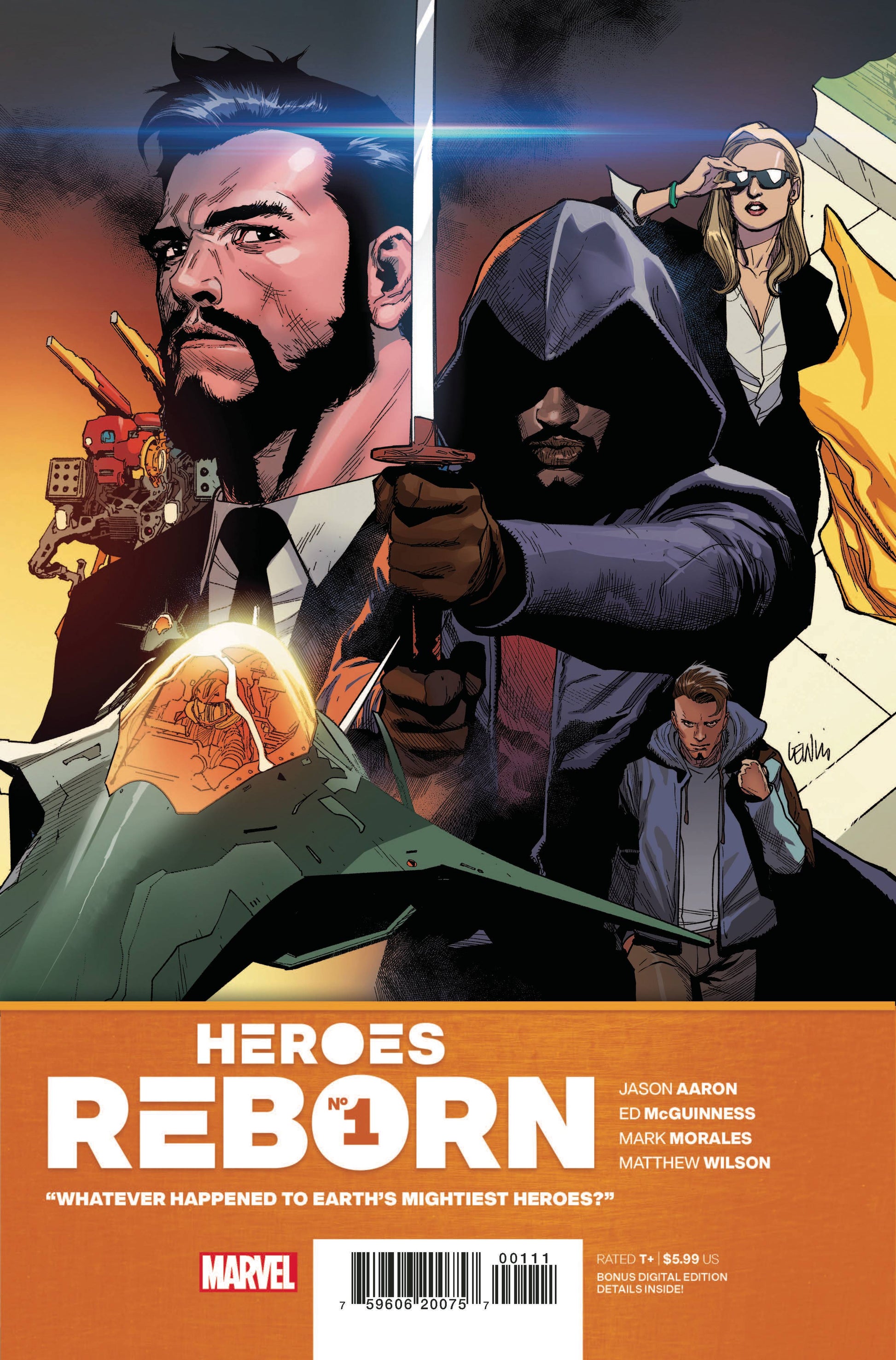 HEROES REBORN #1 (OF 7) - Comicbookeroo Australia