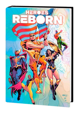 HEROES REBORN AMERICAS MIGHTIEST HEROES OMNIBUS HC DM VAR - Comicbookeroo Australia
