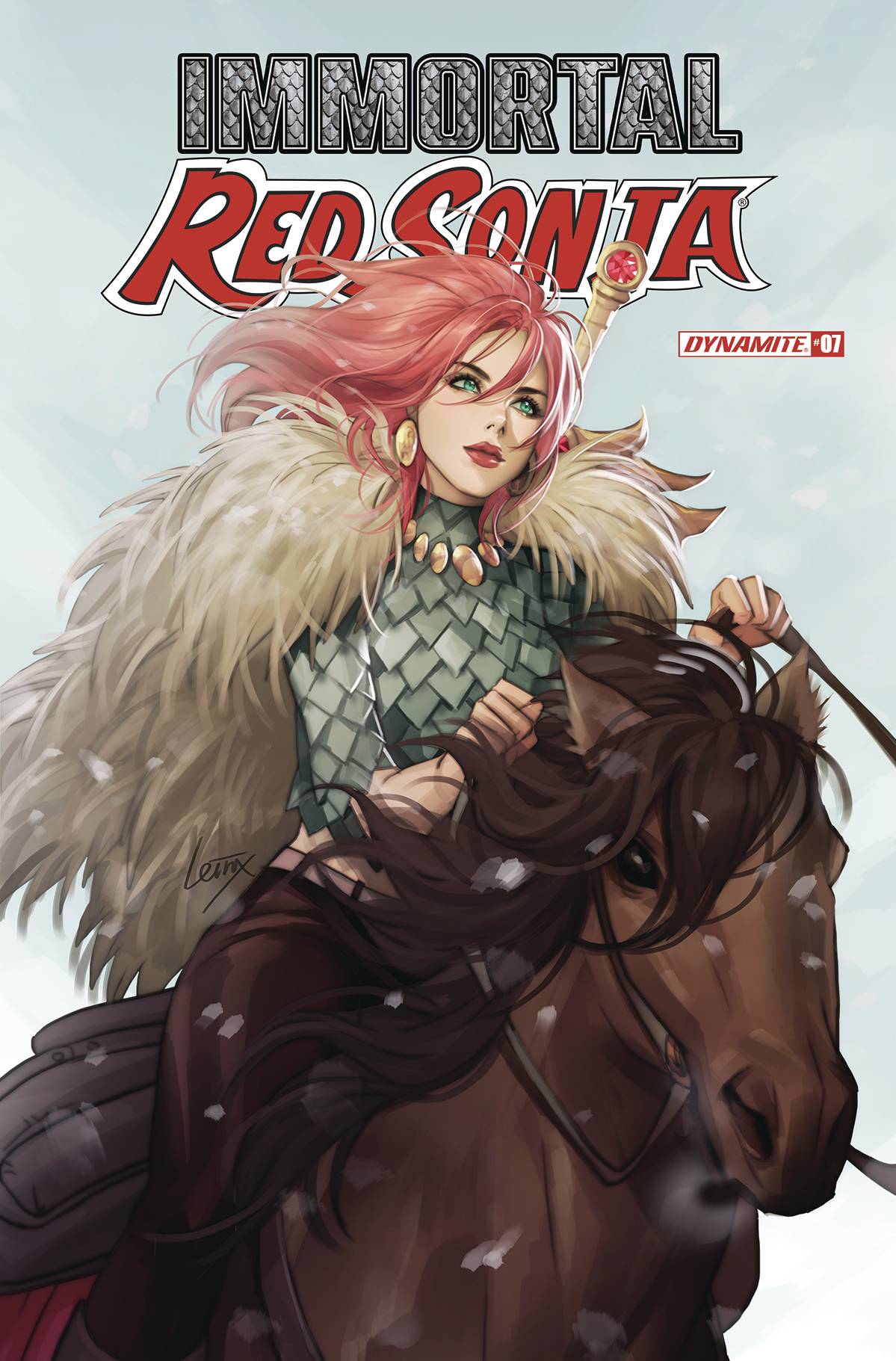 IMMORTAL RED SONJA #7 CVR A LEIRIX (Backorder, Allow 4-5 Weeks) - Comicbookeroo