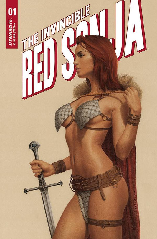 INVINCIBLE RED SONJA #1 CVR C CELINA (Backorder, Allow 3-4 Weeks) - Comicbookeroo Australia