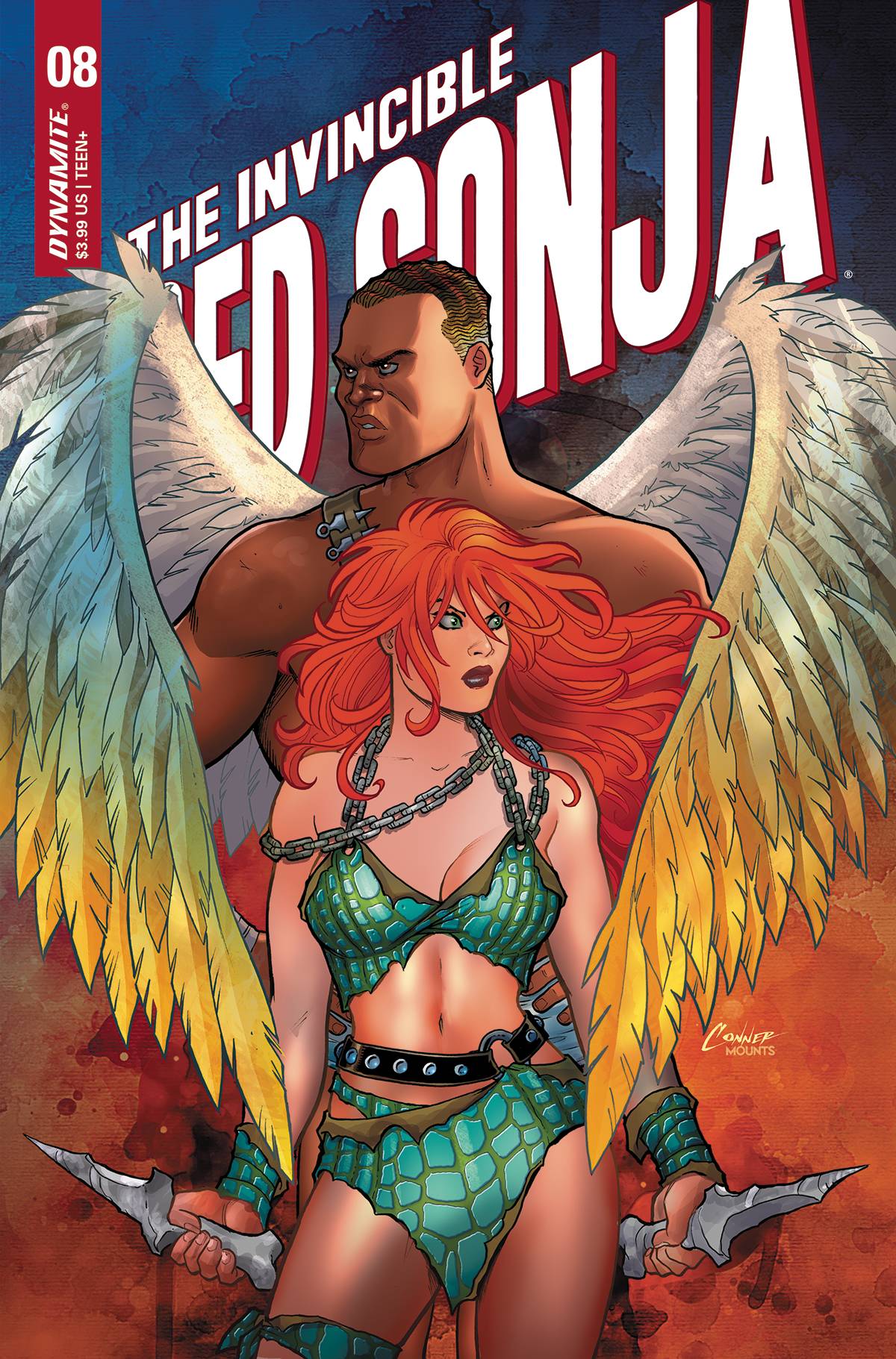 INVINCIBLE RED SONJA #8 CVR A CONNER (Backorder, Allow 3-4 Weeks) - Comicbookeroo Australia