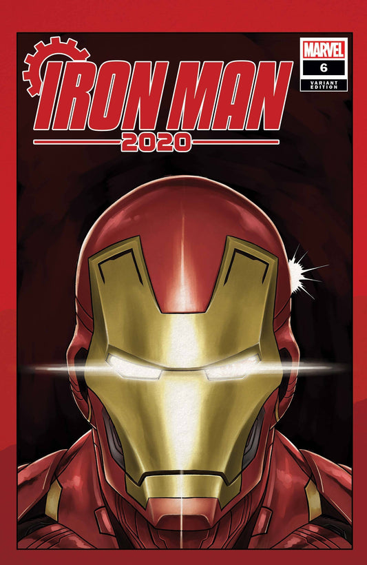 IRON MAN 2020 #6 (OF 6) SUPERLOG HEADS VAR - Comicbookeroo Australia