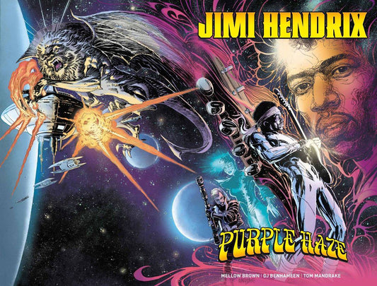 JIMI HENDRIX PURPLE HAZE REG ED HC (MR) (Backorder, Allow 4-5 Weeks) - Comicbookeroo