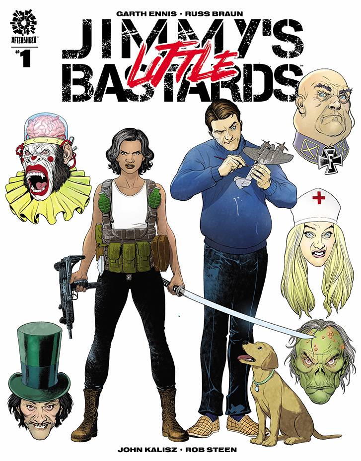 JIMMYS LITTLE BASTARDS #1 CVR A CLARKE (Backorder, Allow 3-4 Weeks) - Comicbookeroo Australia