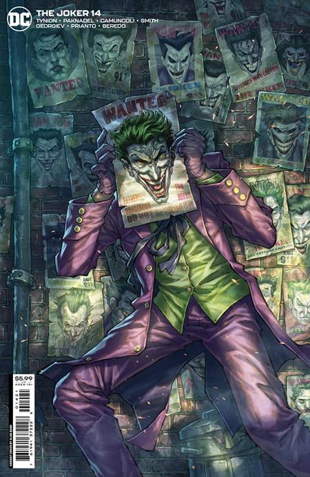 JOKER #14 CVR B ALAN QUAH VAR (26 Apr) - Comicbookeroo Australia