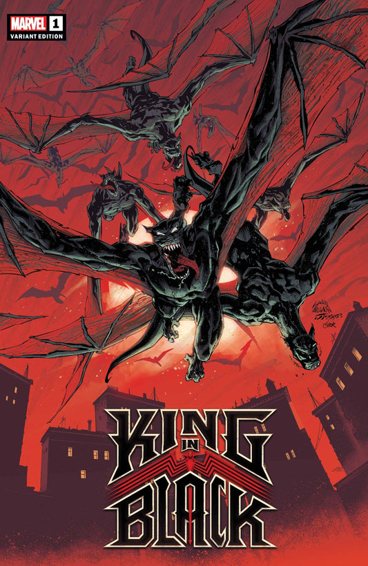 KING IN BLACK #1 (OF 5) STEGMAN DARKNESS REIGNS VAR - Comicbookeroo Australia